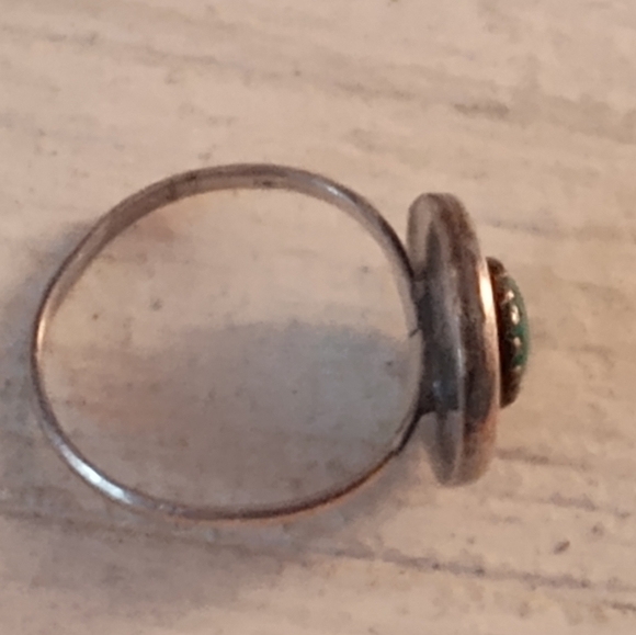 Authentic Vintage Native American Shadow Box Ring - Picture 5 of 8